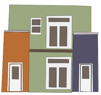 350 x 300 orange door details